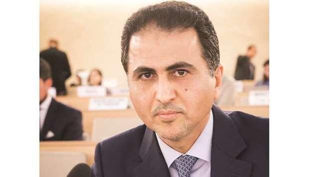 Ambassador Ali Khalfan al-Mansouri at the meeting.