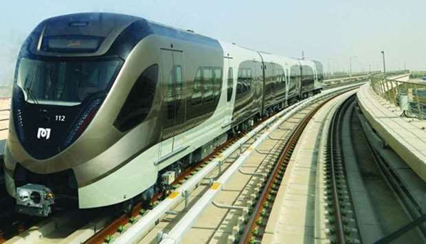 Fitch Solutions expect investment levels to remain high in Qatar over the quarters ahead, driven by large scale infrastructure projects linked to the 2022 FIFA World Cup and the government's Vision 2030 economic diversification programme. PHOTO: Inaugural journey of Doha Metro Red Line South