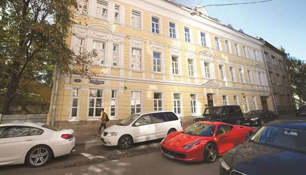 The headquarters of En+ Group in Moscow. En+ is looking to find new customers for its electricity as it reboots after the lifting of US sanctions.