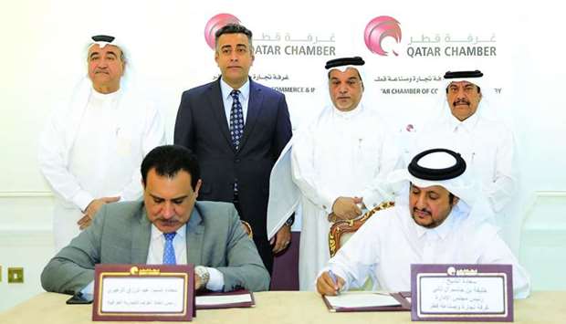 Qatar Chamber has signed a memorandum of understanding with the Federation of Iraqi Chambers of Commerce to enhance co-operation between the two sides, co-ordinate joint work and exchange of information, and develop trade relations and economic co-operation between Qatari companies and their Iraqi counterparts. The agreement was signed by Qatar Chamber chairman Sheikh Khalifa bin Jassim al-Thani and Federation of Iraqi Chambers of Commerce president Abdel Razzak el-Zouhairy. The two chambers agreed to develop trade relations and economic co-operation of their affiliated companies and exchange information and data related to the economy, laws, and legislation related to the establishment of business, arbitration practices, and settlement of commercial disputes, as well as to hold exhibitions and events to bring together affiliated companies to discuss mutual deals and alliances. They also agreed to host Iraqi trade delegations in Qatar, and to organise visits of Qatari business owners t