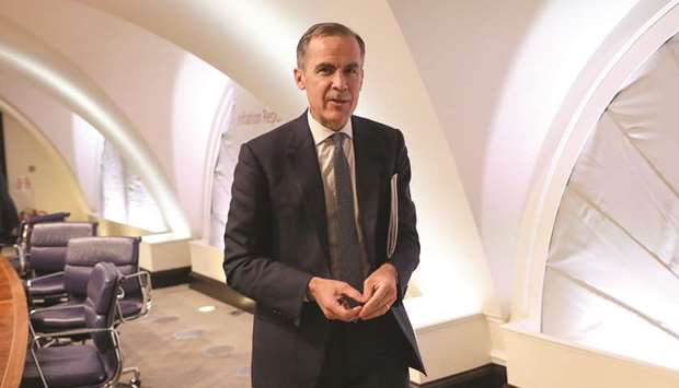 Mark Carney, governor of the Bank of England
