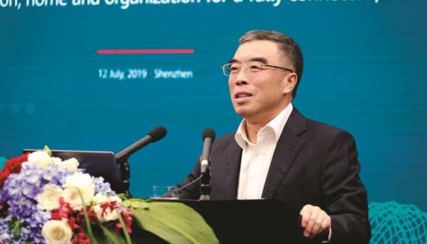 Liang Hua, chairman of Huawei.