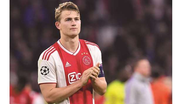Dutch defender Matthijs de Ligt has agreed a five-year contract with the Juventus. (AFP)