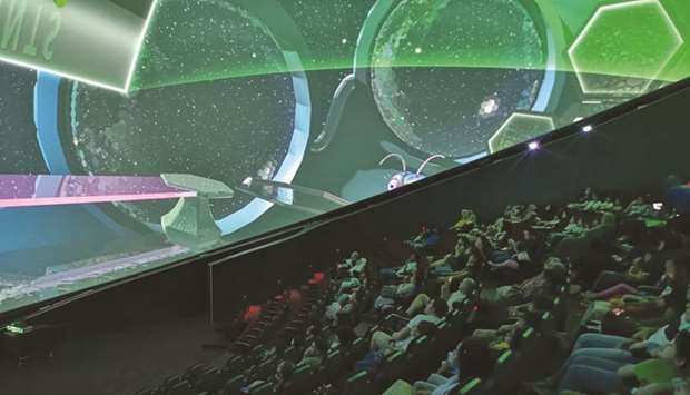 The main component of the planetarium is a full-dome digital system with a seating capacity for 200 people, with a 22m screen, and state-of-the-art digital projectors for 2D and 3D tutorial shows.