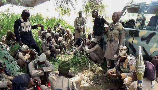 Boko Haram militants. File picture