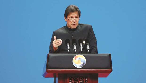 Prime Minister Khan: his visit would be closely watched.