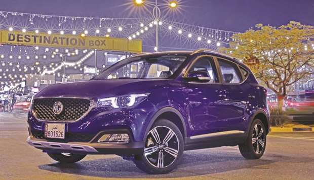 The MG ZS crossover.