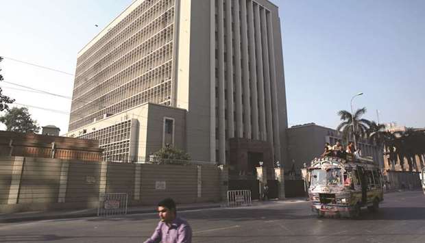 The State Bank of Pakistan building in Karachi. The SBP has laid the foundation to eliminate exchange companies from the currency business by allowing banks and their entire branches to buy and sell foreign currencies with public across the country.
