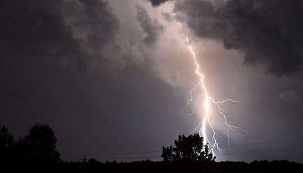 The deaths were caused by lightning, as well as the uprooting of trees and collapse of houses in heavy rains and strong winds. Picture: Representational