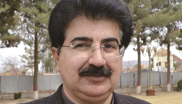Sanjrani: has declared that he would not step down and would fight till the end.