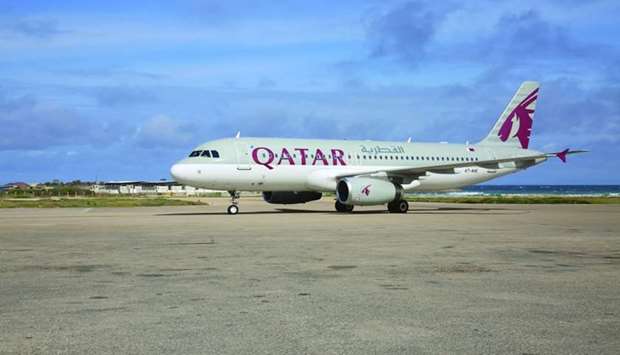 Qatar Airways flight QR1459 at Aden Adde International Airport