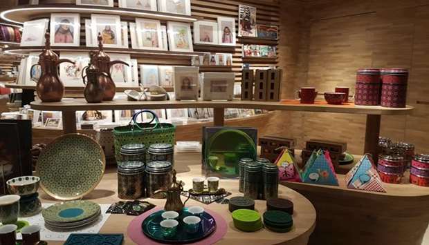 An array of items displayed at a museum shop. PICTURE: Joey Aguilar