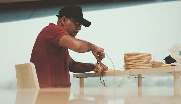 Jewellery making, Al Khous (palm weaving), gypsum carving, net and rope making are some of the crafts that attendees will learn during the workshops.