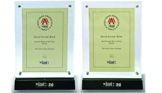 QIB's u2018Bank of the Yearu2019 and u2018Best Retail Bank of the Yearu2019 bestowed by the Asset Magazine.rnrn