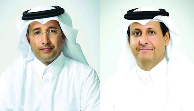Fahad al-Khalifa  and Sheikh Hamad bin Faisal bin Thani al-Thani