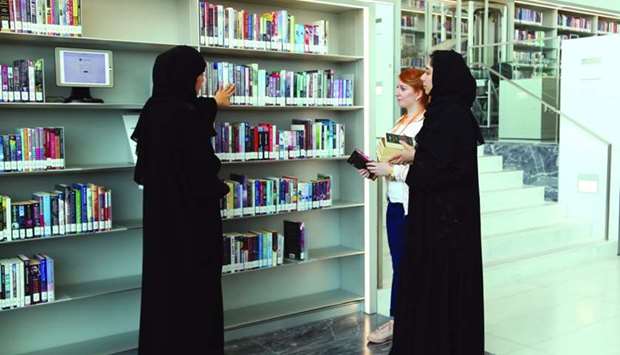 Jooza al-Marri aims to make libraries more engaging places for the visitors
