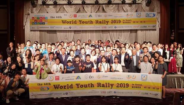 The World Youth Rally was organised by the Korean Youth Hostel in co-operation with the International Hosteling under the theme ,Be Friends, Best Friends,.