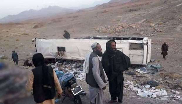 28 killed as Afghan bus hits 'Taliban' bomb