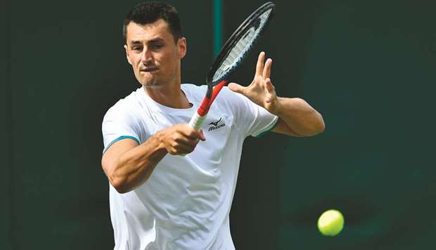 Australiau2019s Bernard Tomic.