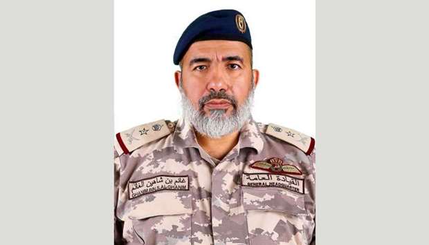 HE the Chief of Staff of Qatari Armed Forces Lieutenant General (Pilot) Ghanem bin Shaheen al-Ghanim