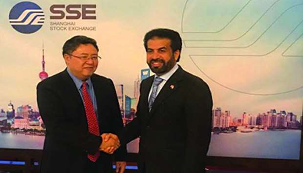 Al-Mansoori at the Shanghai Global Investment Forum. The QSE and the Shanghai Stock Exchange are expected to enter into an agreement soon to explore areas of mutual co-operation.
