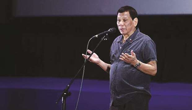 Duterte: vowing crackdown on militants