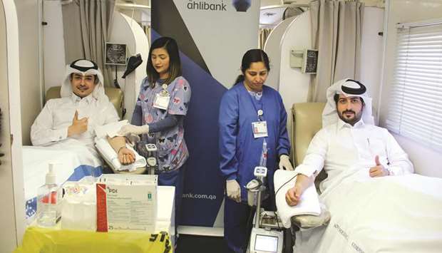 The campaignu2019s objective is to contribute and support the Blood Bank in Qatar.