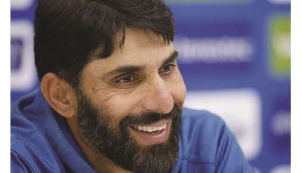 Pakistan coach Misbah-ul-Haq