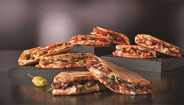 Papadia is both a pizza and a sandwich.