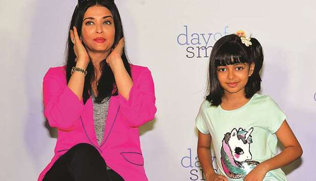 Aishwarya Rai Bachchan and daughter Aaradhya: quarantining at home