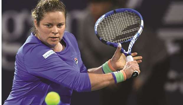 Four-time Grand Slam winner and comeback queen Kim Clijsters.