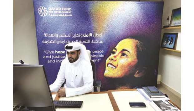 QFFD was represented by its Director General Khalifa bin Jassim al-Kuwari.