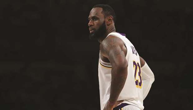 LeBron James is one of just about 17 players out of 285 so far who have opted to continue using their family names on the back of their uniforms. (AFP)