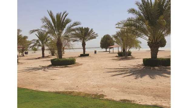 Simaisma Beach is ready to receive visitors.