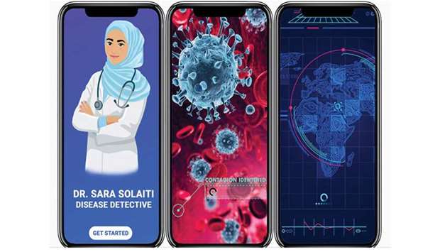 A sample design from NU-Q professors Mohsin and Strikeru2019s upcoming mobile game.