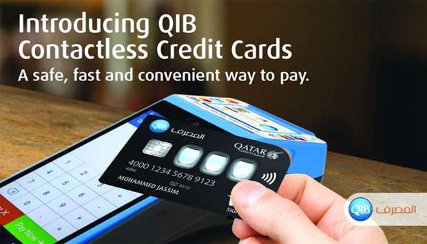 All QIBu2019s new, replacement credit cards are now contactless to support Tap & Pay transactionsrnrn
