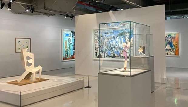 Picassou2019s Studios Exhibition at Doha Fire Station. PICTURES: Succession Picasso 2020