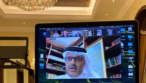 Qicca board member for International Relations, Sheikh Dr Thani bin Ali al-Thani