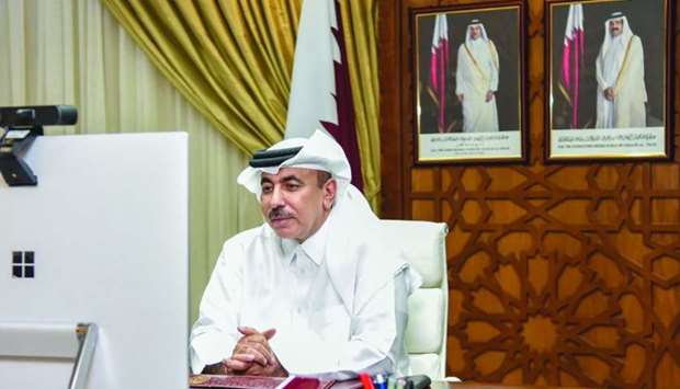 HE the Minister of Transport and Communications Jassim Seif Ahmed al-Sulaiti.