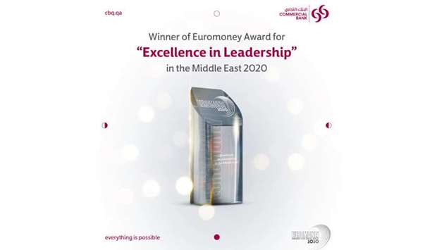 Commercial Bank bags u201cExcellence in Leadership in the Middle Eastu201d Award 2020 from Euromoney