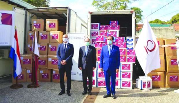 Embassy hands over QC aid to Paraguay