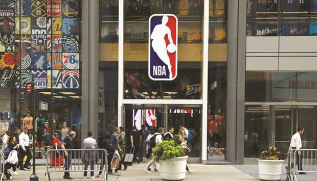The NBA will have 22 of its 30 teams play eight seeding games to determine a full 16-team playoff field that will follow the traditional post-season format with four best-of-seven series. (Reuters)