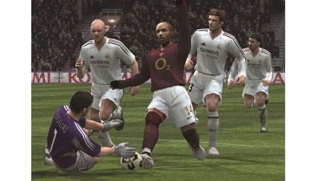 GAMING: Pro Evolution Soccer 5 is a football video game developed and produced by Konami as part of the Pro Evolution Soccer series..