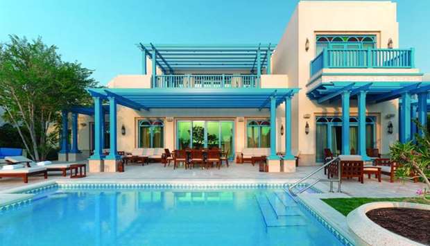 A 3-bedroom villa with private pool