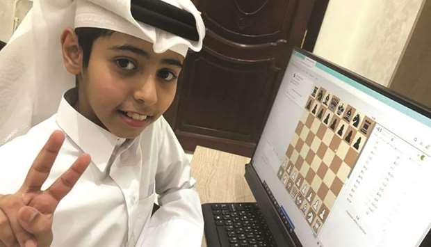 Dhami Dahman won the three-month Grand Chess Tour for Qatari U-12 Boys with 94 points.
