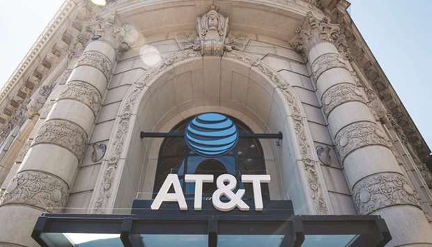 AT&T Inc signage is displayed on a store in San Francisco, California. The wireless carrier is once again tapping the bond market, looking to fund a tender offer that aims to redeem high-coupon debt due in the next five years.