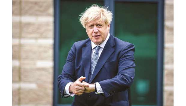 British PM Boris Johnson