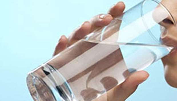 Drinking at least 12 cups of water a day is recommended to make up for the body fluids lost through excessive sweating