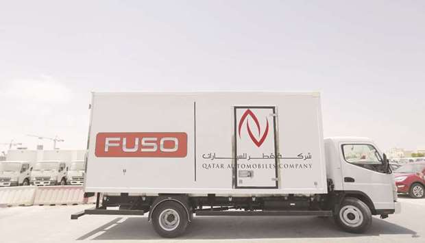 The Mitsubishi Fuso Canter is the flagship product of the company and has the highest market share in Qatar.