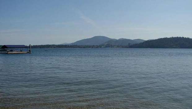 The planes collided in the air and crashed into the Coeur d'Alene Lake in Idaho.
